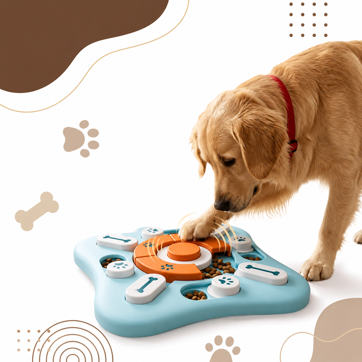PawGenius™ Interactive Puzzle Feeder